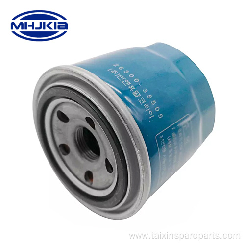 26300-35505 Korean Cars Oil Filter For Hyundai Kia